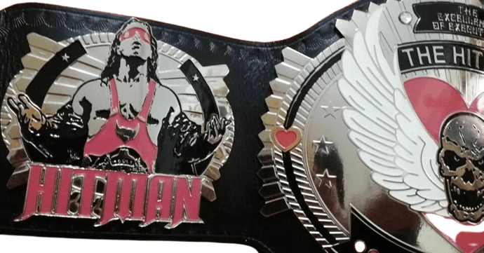 Bret Hart The Hitman Wrestling Championship Title Belt Championship Belt WWF Belt