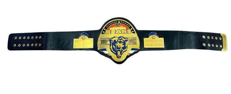 Chicago Bears NFL Championship Title Belt Championship Belt WWF Belt