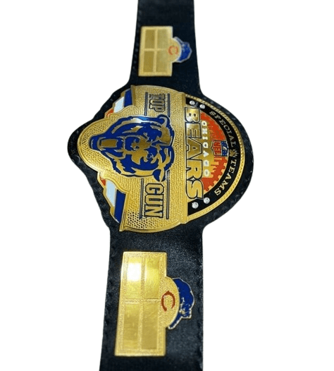 Chicago Bears NFL Championship Title Belt Championship Belt WWF Belt