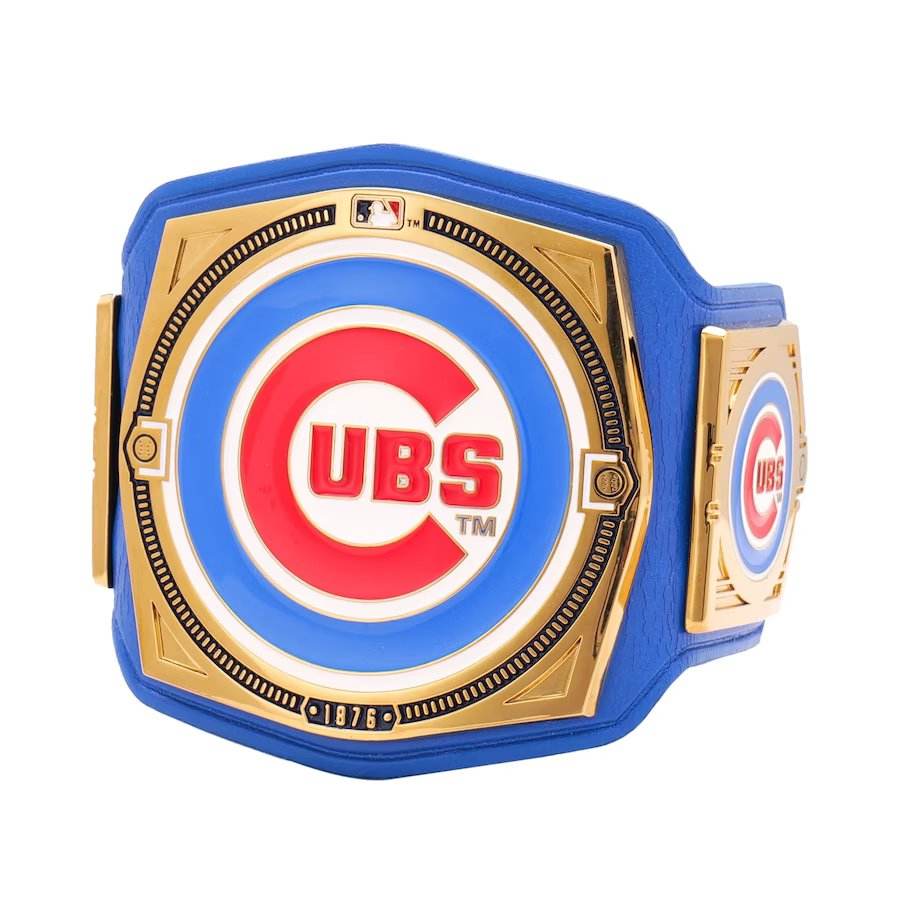 Chicago Cubs WWE Mini Title Belt Championship Belt WWF Belt