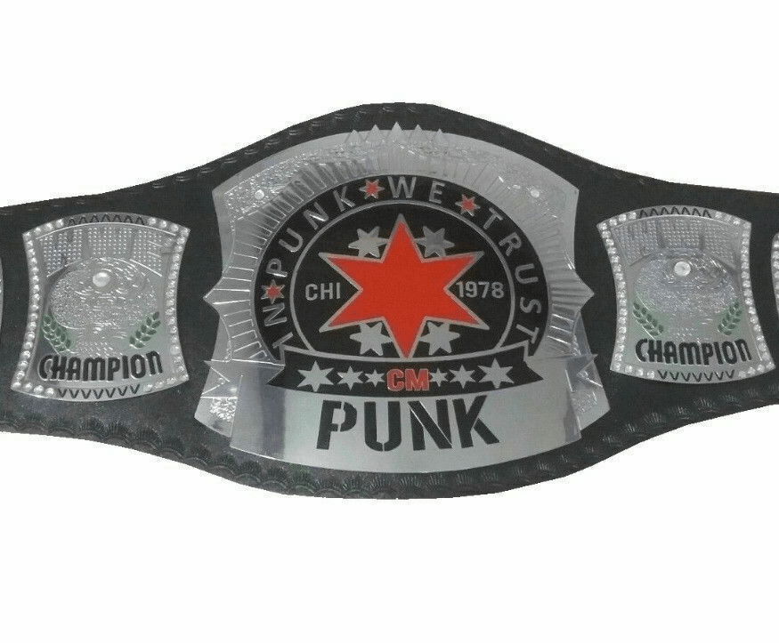 CM Punk Heavyweight Wrestling Championship Belt Adult Size Championship Belt WWF Belt