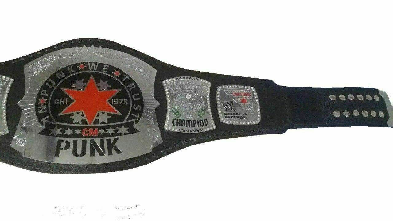 CM Punk Heavyweight Wrestling Championship Belt Adult Size Championship Belt WWF Belt