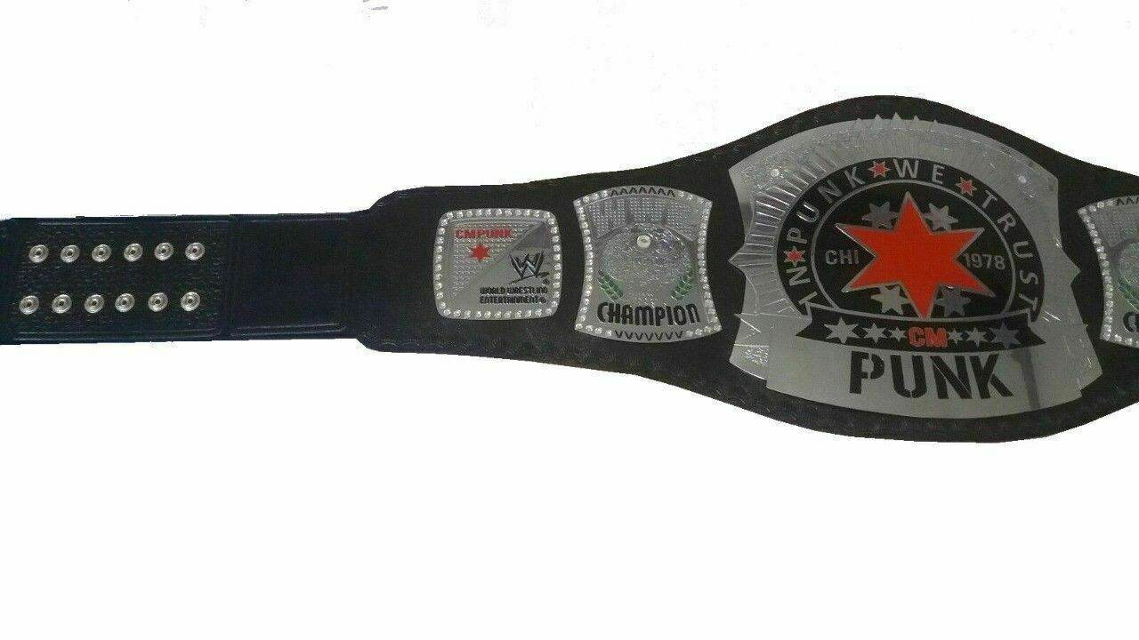 CM Punk Heavyweight Wrestling Championship Belt Adult Size Championship Belt WWF Belt