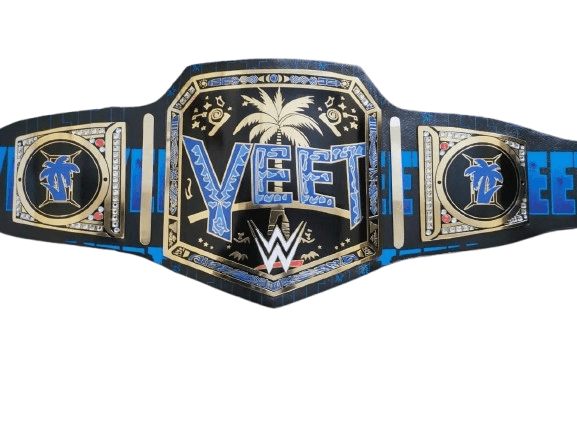 Custom YEET Jey Uso Championship Title Belt Championship Belt WWF Belt