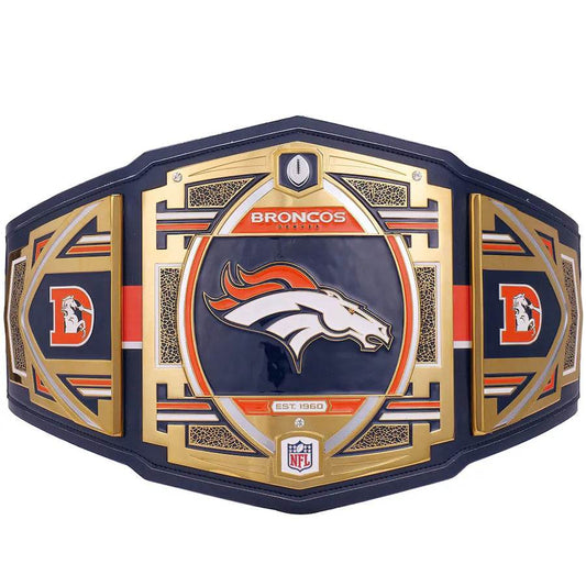 Denver Broncos WWE Legacy Title Belt Championship Belt WWF Belt