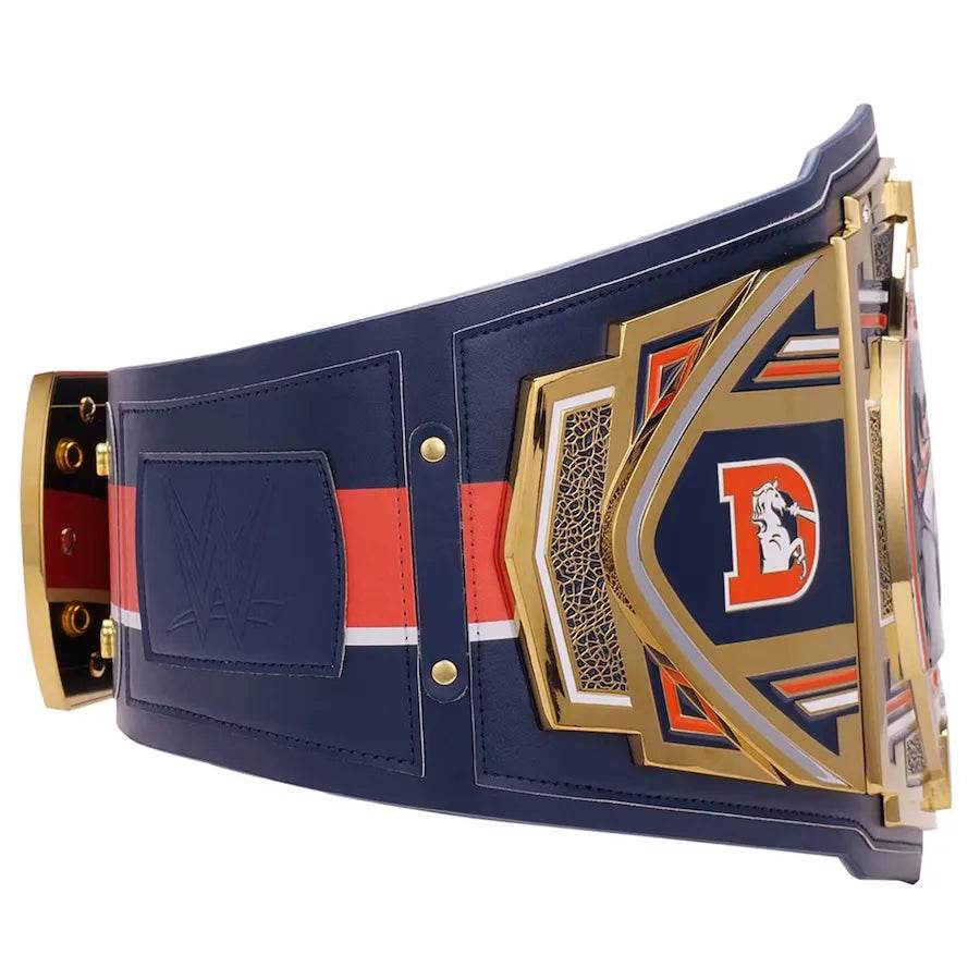 Denver Broncos WWE Legacy Title Belt Championship Belt WWF Belt