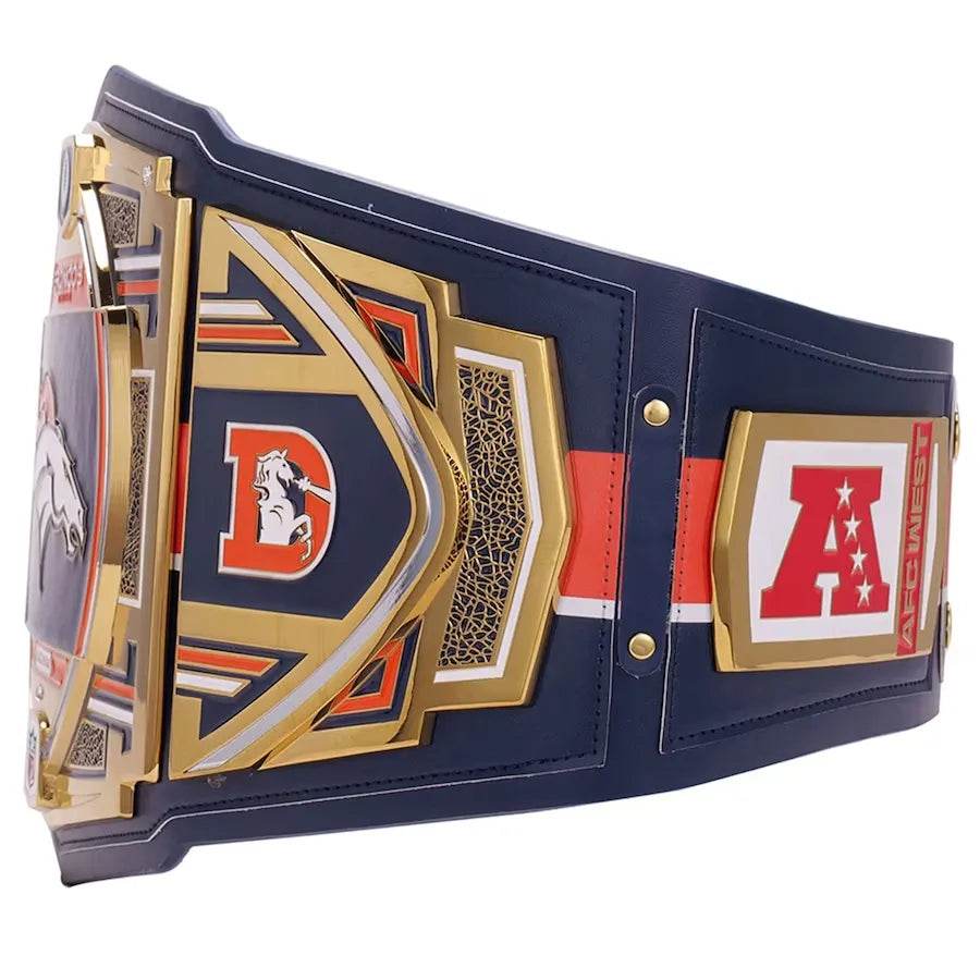 Denver Broncos WWE Legacy Title Belt Championship Belt WWF Belt