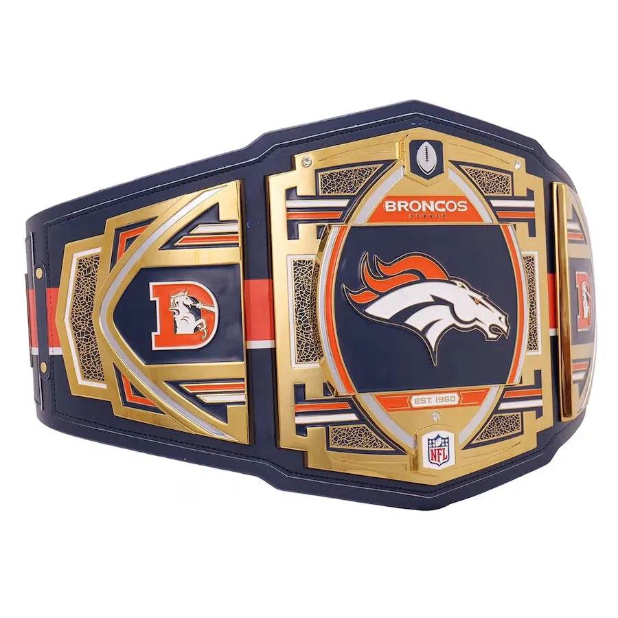 Denver Broncos WWE Legacy Title Belt Championship Belt WWF Belt