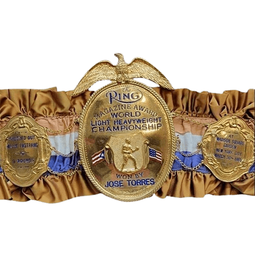 Ring Magazine World Boxing Championship Title Belt Championship Belt WWF Belt