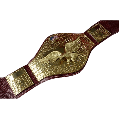 NWA “Sheik” United States Wrestling championship Title belt Championship Belt WWF Belt