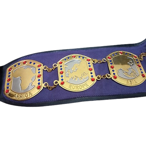 NWA International Tag Team Championship Belt Japan Wrestling Association Inoki