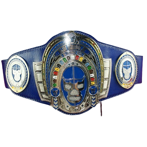 Career Blue Demon Legacy Championship belt