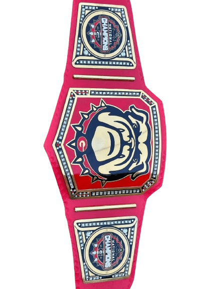 Georgia Bulldog NFL American Football Championship Belt Championship Belt WWF Belt