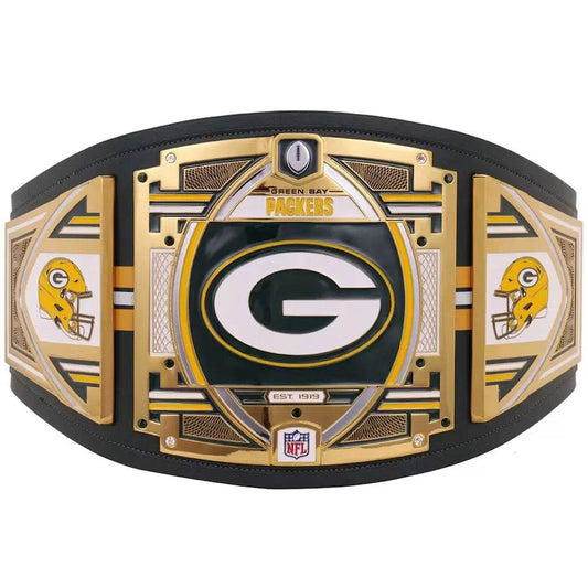 Green Bay Packers WWE Legacy Title Belt Championship Belt WWF Belt