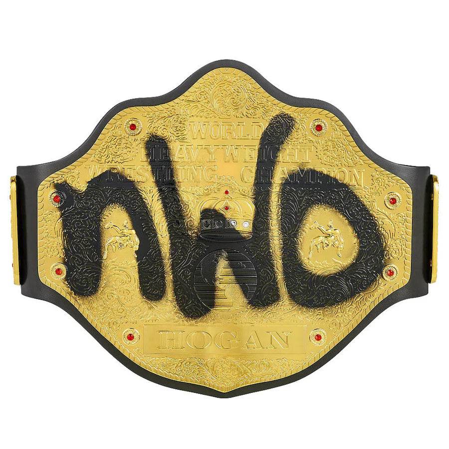 Hulk Hogan ''Hollywood'' nWo Signature Series Championship Belt Championship Belt WWF Belt