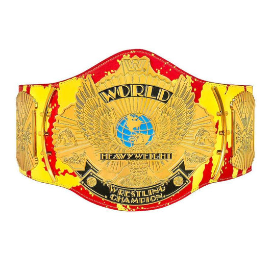 Hulk Hogan Signature Series Championship Replica Title Belt Championship Belt WWF Belt