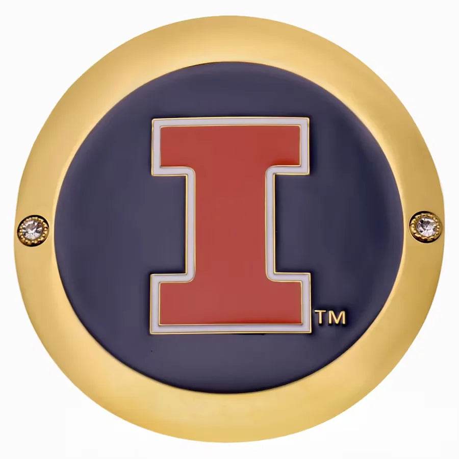 Illinois Fighting Illini Championship Replica Side Plate Box Set Championship Belt WWF Belt