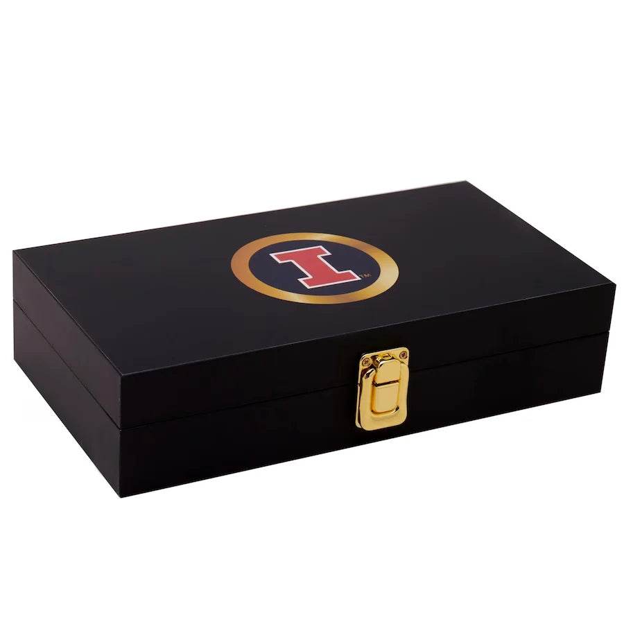 Illinois Fighting Illini Championship Replica Side Plate Box Set Championship Belt WWF Belt