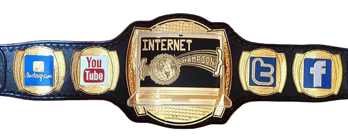 Zack Ryder Matt Cardona Internet Championship Replica Title Belt Championship Belt WWF Belt