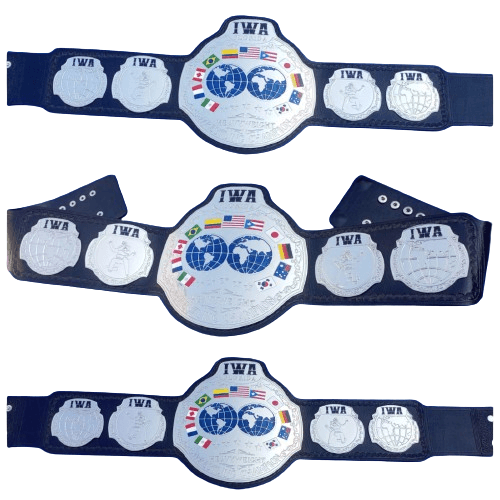 IWA Florida Heavyweight Wrestling Championship Title Belt Championship Belt WWF Belt