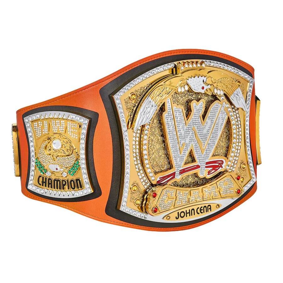 John Cena Signature Series Championship Replica Title Belt Championship Belt WWF Belt