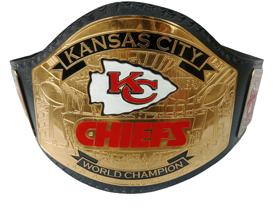 Kansas City Chiefs Kc NFL Championship Title Belt Championship Belt WWF Belt