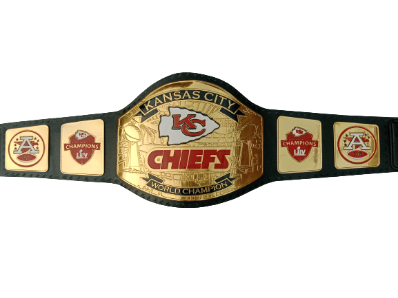 Kansas City Chiefs Kc NFL Championship Title Belt Championship Belt WWF Belt