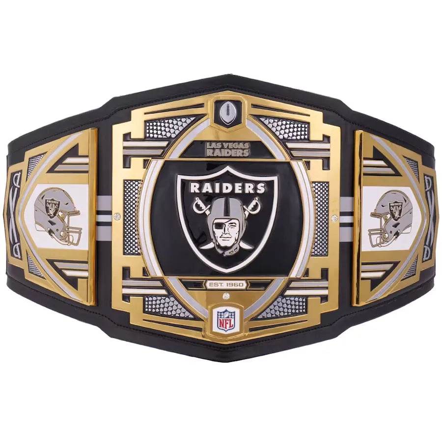 Las Vegas Raiders WWE Legacy Title Belt Championship Belt WWF Belt