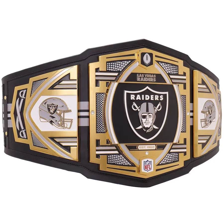 Las Vegas Raiders WWE Legacy Title Belt Championship Belt WWF Belt