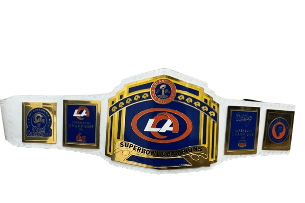 LOS ANGELES LA SUPERBOWL RAMS NFL Championship Belt Championship Belt WWF Belt