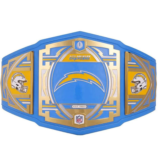 Los Angeles Chargers WWE Legacy Title Belt Championship Belt WWF Belt