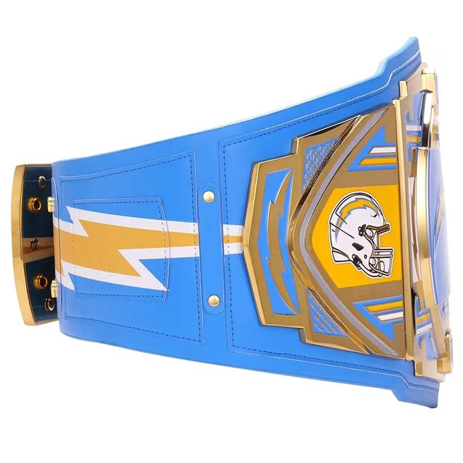Los Angeles Chargers WWE Legacy Title Belt Championship Belt WWF Belt