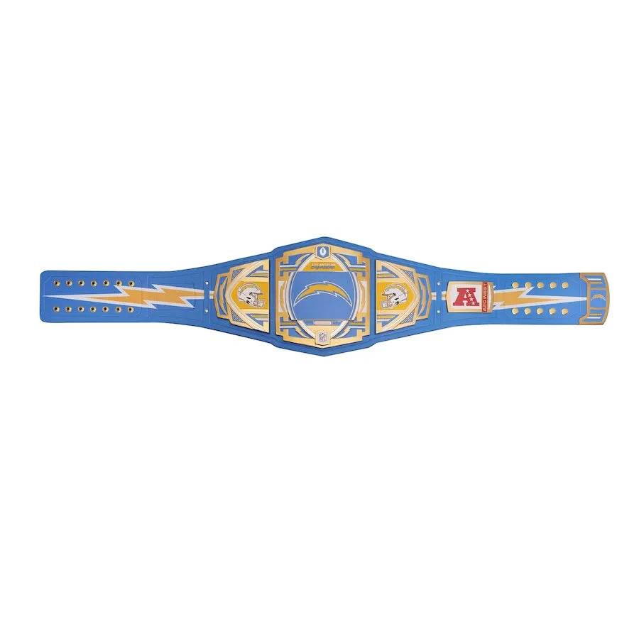 Los Angeles Chargers WWE Legacy Title Belt Championship Belt WWF Belt