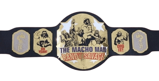 Macho Man Randy Savage Championship Title Belt Replica Championship Belt WWF Belt