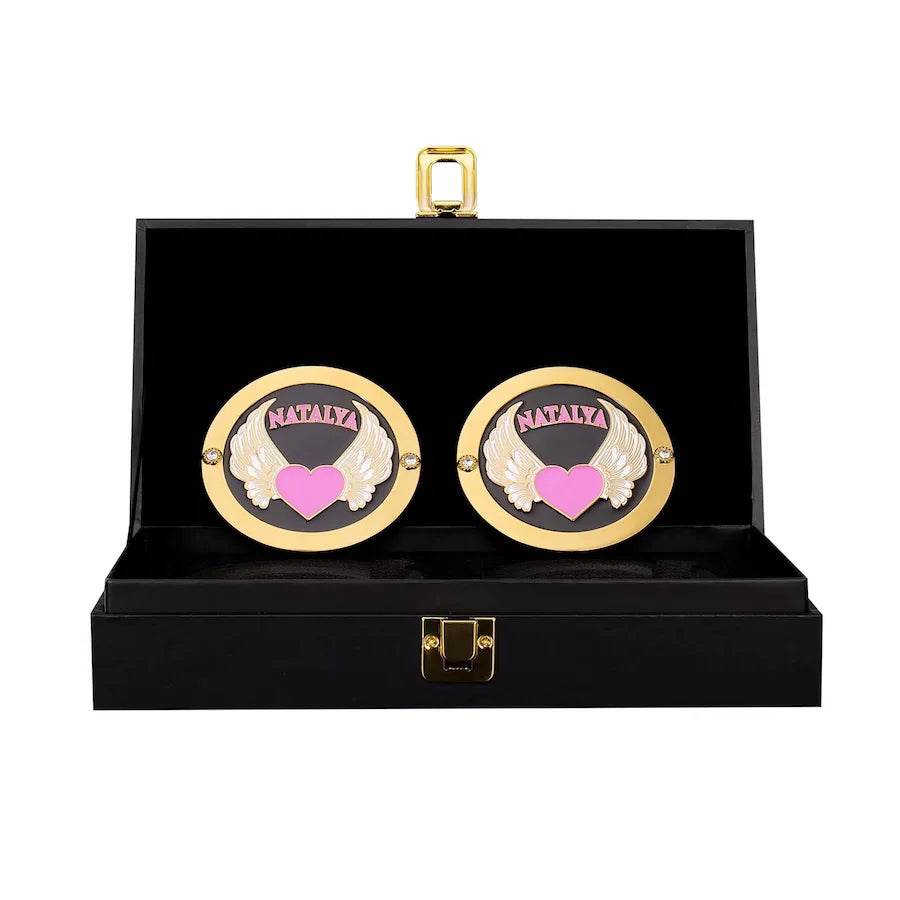 Natalya Women's Championship Replica Side Plate Box Set Championship Belt WWF Belt