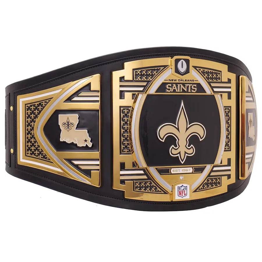 New Orleans Saints WWE Legacy Title Belt Championship Belt WWF Belt