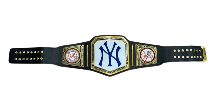 New York NY Yankees 27X MLB World Series Championship Belt Championship Belt WWF Belt