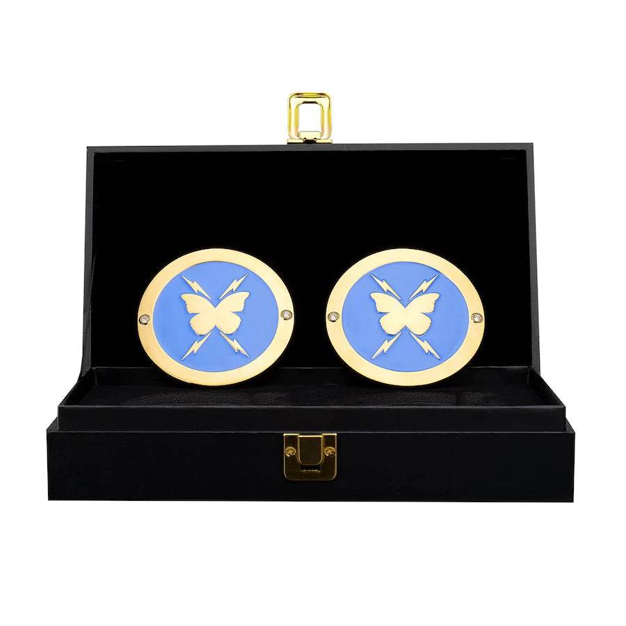 Nikki A.S.H. Women's Championship Replica Side Plate Box Set Championship Belt WWF Belt