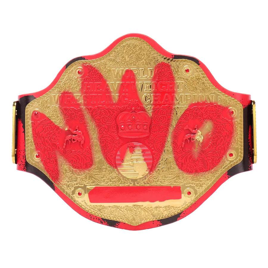 nWo Signature Series Wolfpac Championship Replica Title Belt Championship Belt WWF Belt