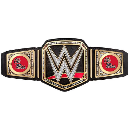 Ole Miss Rebels WWE Championship Replica Title Belt Championship Belt WWF Belt