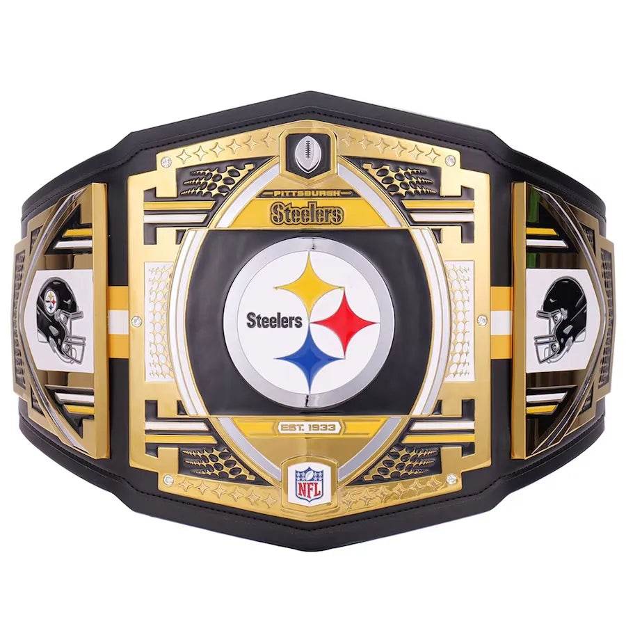 Pittsburgh Steelers WWE Legacy Title Belt Championship Belt WWF Belt