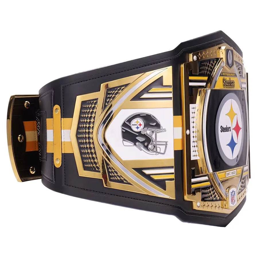 Pittsburgh Steelers WWE Legacy Title Belt Championship Belt WWF Belt