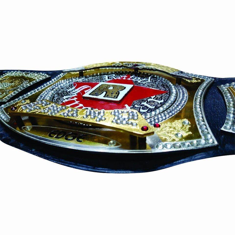 WWE Edge R Rated Championship Replica Title Belt Championship Belt WWF Belt
