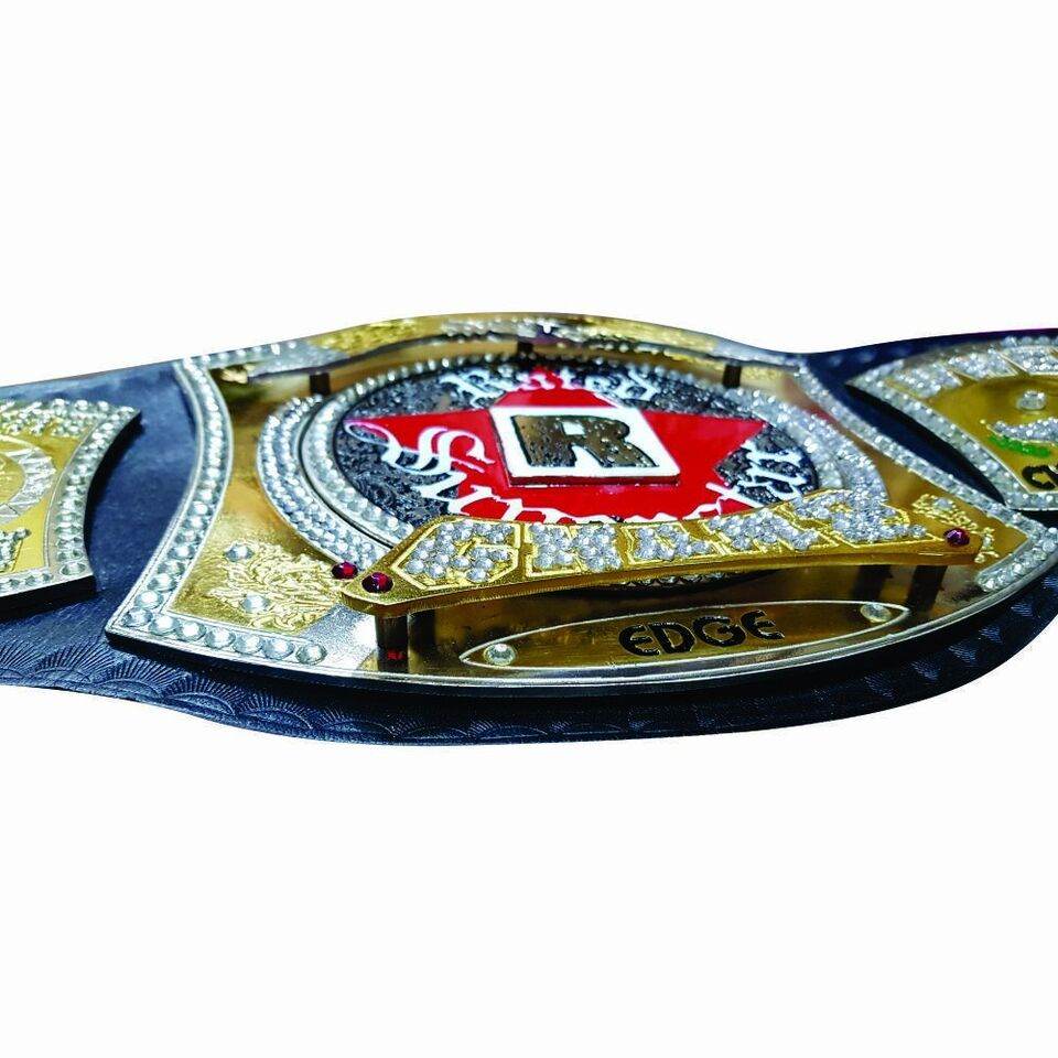 WWE Edge R Rated Championship Replica Title Belt Championship Belt WWF Belt