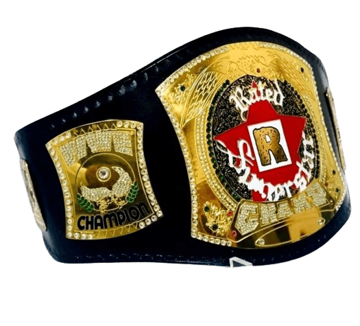 WWE Edge Rated Championship Title Belt Replica Championship Belt WWF Belt