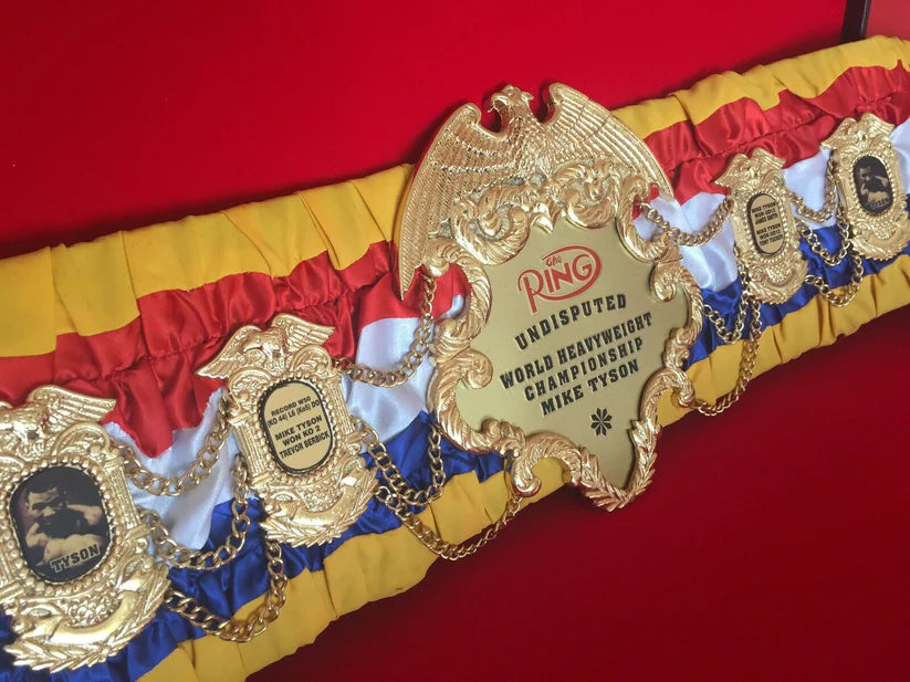 Ring Magazine Undisputed Boxing Championship Belt Championship Belt WWF Belt