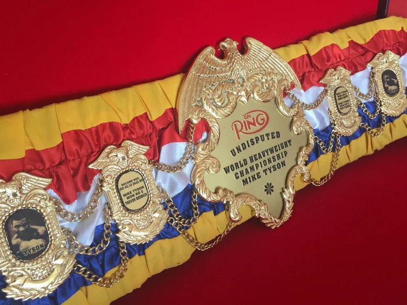 Ring Magazine Undisputed Boxing Championship Belt Championship Belt WWF Belt