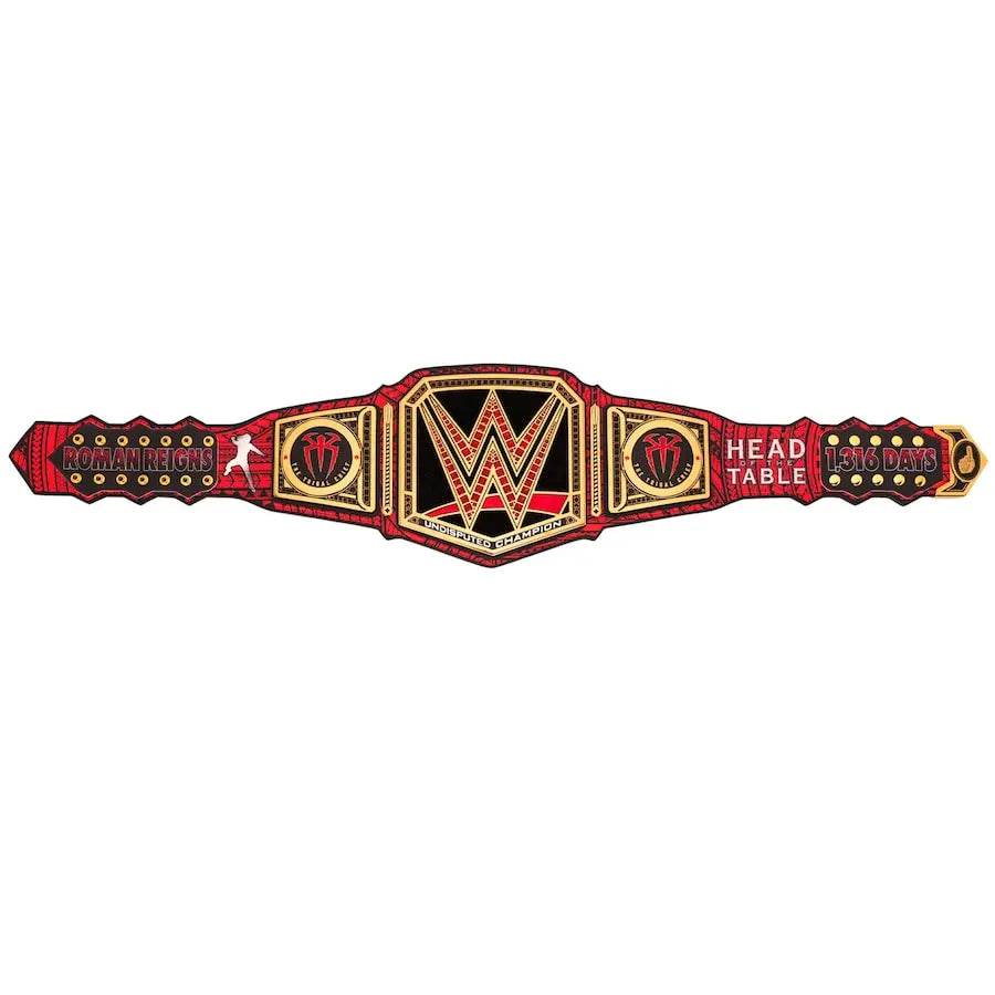 WWE Roman Reigns Signature Series 1316 Days Undisputed Championship Belt Championship Belt WWF Belt