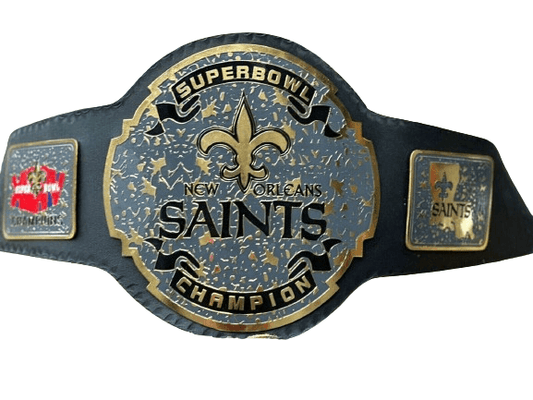 New Orleans Saints Super Bowl NFL Championship Title Belt Championship Belt WWF Belt