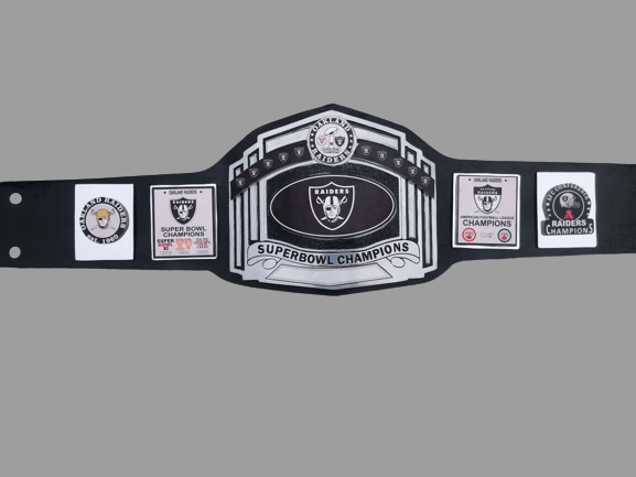 OAKLAND RAIDERS Championship Belt Super Bowl Championship Championship Belt WWF Belt